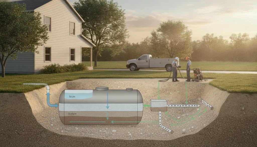 How Does the Septic System Work? A Simple Overview for Jonesboro Homes